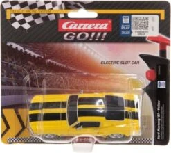 CARRERA GO!!! - Slot Car - Ford Mustang '67 - Racing Yellow 12 CARRERA GO!!! - Slot Car - Ford Mustang '67 - Racing Yellow -Otto 26038683 05