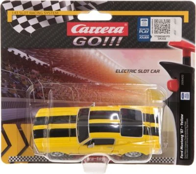 CARRERA GO!!! - Slot Car - Ford Mustang '67 - Racing Yellow 7 CARRERA GO!!! - Slot Car - Ford Mustang '67 - Racing Yellow – Bild 5