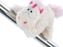 MagNICI GREEN Plüschmagnet Magnettier Einhorn Theodor Mit Schneeanzug, 12 Cm (48161)
