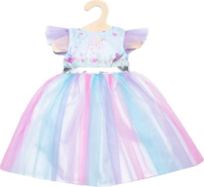 Heless Puppen-Prinzessinnenkleid Fee Und Einhorn Mit Silberner Krone, Gr. 35-45 Cm 4 Heless Puppen-Prinzessinnenkleid Fee Und Einhorn Mit Silberner Krone, Gr. 35-45 Cm – Bild 2