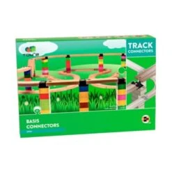 TOY2 50 Basis Anschlüsse - Track Connectors/Schienenzubehör Holzeisenbahn