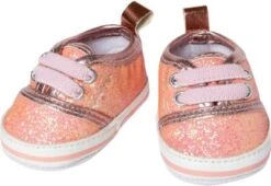 Heless Puppen-Glitzer-Sneakers, Rosa, Gr. 38-45 Cm