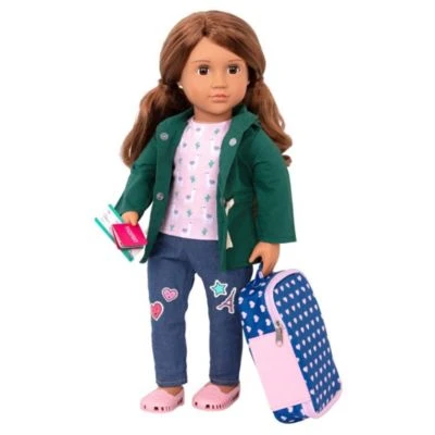 Our Generation Koffer Set Lila/blau 3 Our Generation Koffer Set Lila/blau