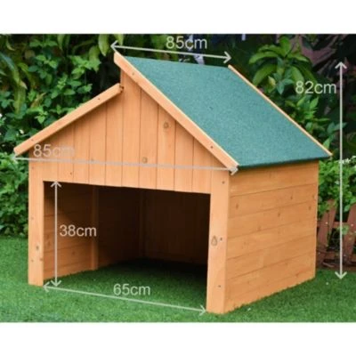 Mucola Rasenrobotor Garage Mähroboter Holzgarage Rasenmäher 77x103x46cm 6 Mucola Rasenrobotor Garage Mähroboter Holzgarage Rasenmäher 77x103x46cm – Bild 4