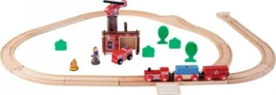 Eichhorn EH Bahn - Bahnset Feuerwehr, 33-tlg. 4 Eichhorn EH Bahn - Bahnset Feuerwehr, 33-tlg. – Bild 2