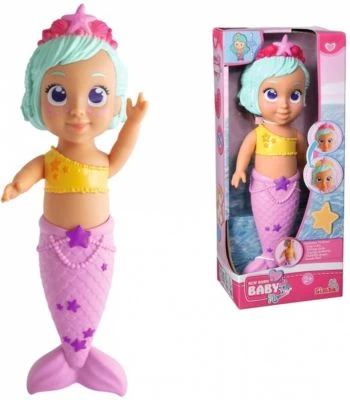 Badepuppe Vollvinyl New Born Baby Meerjungfrau, 30 Cm 3 Badepuppe Vollvinyl New Born Baby Meerjungfrau, 30 Cm