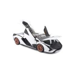 Bburago Modellauto Lamborghini Sian FKP 37 (weiß, Maßstab 1:18) 7 Bburago Modellauto Lamborghini Sian FKP 37 (weiß, Maßstab 1:18) -Otto 26451928 02