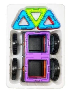 MAGNIKON Magnetische Bausteine “Das Rennen” - Magnetbau-Set 17-teilig, Magnetbausteine, Ideal Als Konstruktionsspielzeug Zur Förderung Von Kreativität & Motorik, Spielzeug Für Kinder Ab 3 Jahre -Otto 26578559 02