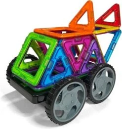 MAGNIKON Magnetische Bausteine “Das Rennen” - Magnetbau-Set 17-teilig, Magnetbausteine, Ideal Als Konstruktionsspielzeug Zur Förderung Von Kreativität & Motorik, Spielzeug Für Kinder Ab 3 Jahre -Otto 26578559 04