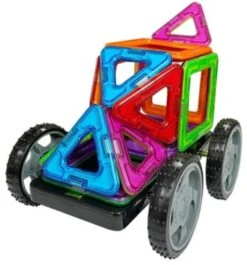 MAGNIKON Magnetische Bausteine “Das Rennen” - Magnetbau-Set 17-teilig, Magnetbausteine, Ideal Als Konstruktionsspielzeug Zur Förderung Von Kreativität & Motorik, Spielzeug Für Kinder Ab 3 Jahre -Otto 26578559 05