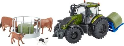 Britains Traktor Metallic Olivgrün Valtra Spielset Mit Zubehör (1:32) 3 Britains Traktor Metallic Olivgrün Valtra Spielset Mit Zubehör (1:32)