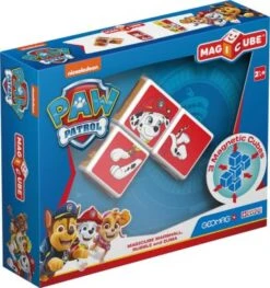 Geomag MagiCube PawPatrol - Marshall, Rubble And Zuma