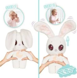IMC Toys Peekapets Bunny White Peach -Otto 27020701 03