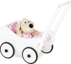 Pinolino Puppenwagen „Trixi”, Weiß, 2-tlg.