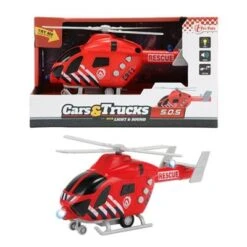 Toi Toys Toi-Toys Feuerwehr - Hubschrauber Rescue Mit Licht Und Sound