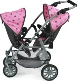 CHIC 2000 Tandem-Buggy Puppenzwillingswagen VARIO, Sternchen Grau 9 CHIC 2000 Tandem-Buggy Puppenzwillingswagen VARIO, Sternchen Grau -Otto 27379344 03