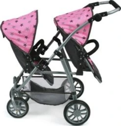 CHIC 2000 Tandem-Buggy Puppenzwillingswagen VARIO, Sternchen Grau 11 CHIC 2000 Tandem-Buggy Puppenzwillingswagen VARIO, Sternchen Grau -Otto 27379344 05