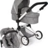 CHIC 2000 Kombi-Puppenwagen "LINUS", Jeans Grey 2 CHIC 2000 Kombi-Puppenwagen "LINUS", Jeans Grey -Otto 27379360 01