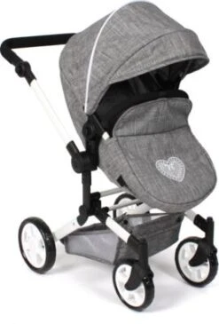 CHIC 2000 Kombi-Puppenwagen "LINUS", Jeans Grey 12 CHIC 2000 Kombi-Puppenwagen "LINUS", Jeans Grey -Otto 27379360 05