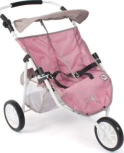 CHIC 2000 Puppenwagen Zwillingsjogger, Bärchen