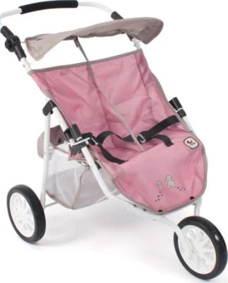 CHIC 2000 Puppenwagen Zwillingsjogger, Bärchen 3 CHIC 2000 Puppenwagen Zwillingsjogger, Bärchen