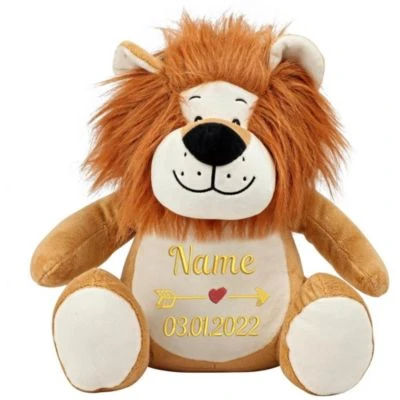 Elefantasie Stofftier Löwe Mit Namen Bestickt Personalisiert 3 Elefantasie Stofftier Löwe Mit Namen Bestickt Personalisiert