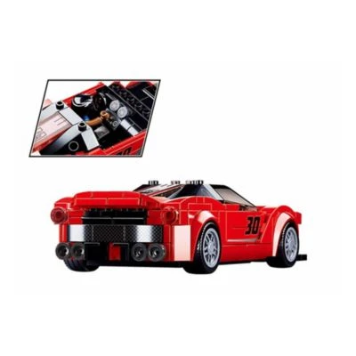 Sluban Klemmbausteine Italienischer Sportwagen (262 Teile) 5 Sluban Klemmbausteine Italienischer Sportwagen (262 Teile) – Bild 3