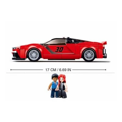 Sluban Klemmbausteine Italienischer Sportwagen (262 Teile) 6 Sluban Klemmbausteine Italienischer Sportwagen (262 Teile) – Bild 4