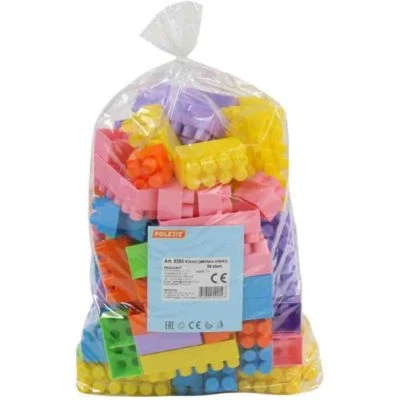 Polesie Bausteine 96-teiliges Set Zum Stecken Bausteine 6 Polesie Bausteine 96-teiliges Set Zum Stecken Bausteine – Bild 4