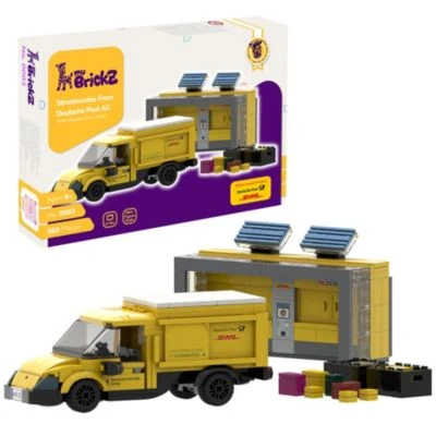 MyBrickZ Klemmbausteineset 0003 Deutsche Post AG Streetscooter 3 MyBrickZ Klemmbausteineset 0003 Deutsche Post AG Streetscooter