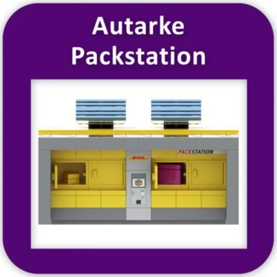 MyBrickZ Klemmbausteineset 0003 Deutsche Post AG Streetscooter 4 MyBrickZ Klemmbausteineset 0003 Deutsche Post AG Streetscooter – Bild 2