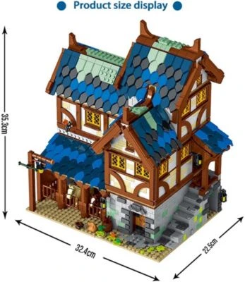 Klemmbausteinset Urge Stallungen 50105 4 Klemmbausteinset Urge Stallungen 50105 – Bild 2