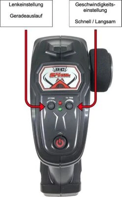 Absima 1:14 EP High Speed Race Truck - Truggy "POWER" Schwarz/grün 4WD RTR 4 Absima 1:14 EP High Speed Race Truck - Truggy "POWER" Schwarz/grün 4WD RTR – Bild 2