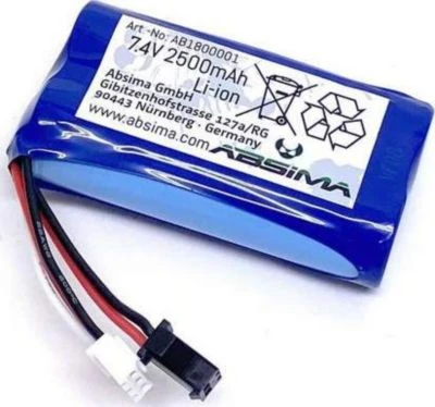 Absima Li-Ion Batterie Pack (7.4 2500mAh) 3 Absima Li-Ion Batterie Pack (7.4 2500mAh)
