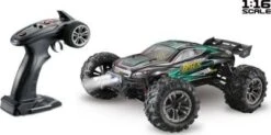 Absima 1:16 EP Truggy RACER Schwarz/grün 4WD RTR