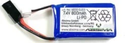 Absima 7.4V 800mAh LiPo Batterie