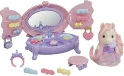 Sylvanian Families Schminkkommode Mit Pony Figur