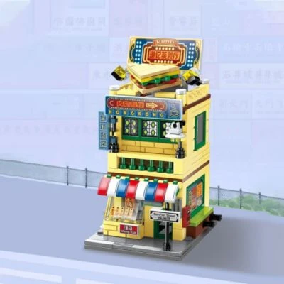 Klemmbausteinset K28002 Hong Kong Restaurant 4 Klemmbausteinset K28002 Hong Kong Restaurant – Bild 2