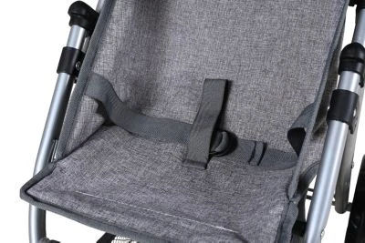 KNORR Toys Puppenbuggy Jogger Lio - "Star Grey" 6 KNORR Toys Puppenbuggy Jogger Lio - "Star Grey" – Bild 4