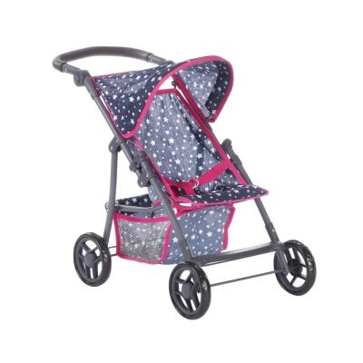 KNORR Toys Puppenbuggy Liba - "Star Blue" 4 KNORR Toys Puppenbuggy Liba - "Star Blue" – Bild 2
