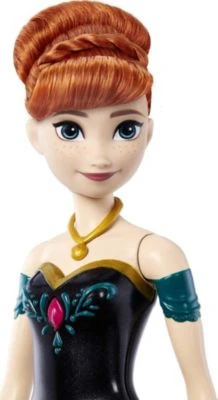 MATTEL Disney Die Eiskönigin Spielzeug, Singende Anna-Puppe 5 MATTEL Disney Die Eiskönigin Spielzeug, Singende Anna-Puppe – Bild 3