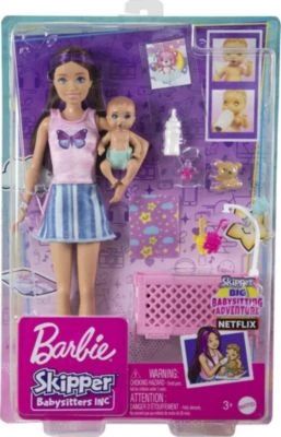 Barbie "Skipper Babysitters Inc." Skipper Playset - Sleepy Baby Skipper 8 Barbie "Skipper Babysitters Inc." Skipper Playset - Sleepy Baby Skipper – Bild 6
