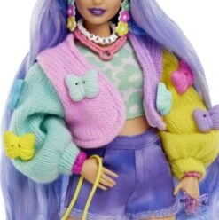 Barbie Extra Doll 20 - Lavender Hair/Butterfly Clips 11 Barbie Extra Doll 20 - Lavender Hair/Butterfly Clips -Otto 28480753 04