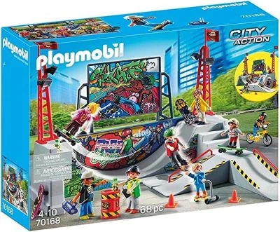 PLAYMOBIL® Spielzeug/Baukästen & Konstruktionsspielzeug/Steckbausteine PLAYMOBIL City Action 70168 Skaterpark Für Kinder Ab 4 Jahren Blau 3 PLAYMOBIL® Spielzeug/Baukästen & Konstruktionsspielzeug/Steckbausteine PLAYMOBIL City Action 70168 Skaterpark Für Kinder Ab 4 Jahren Blau