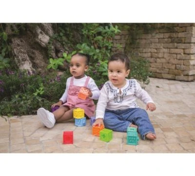 Edushape -texturierte Pop-Blöcke - NEU 4 Edushape -texturierte Pop-Blöcke - NEU – Bild 2