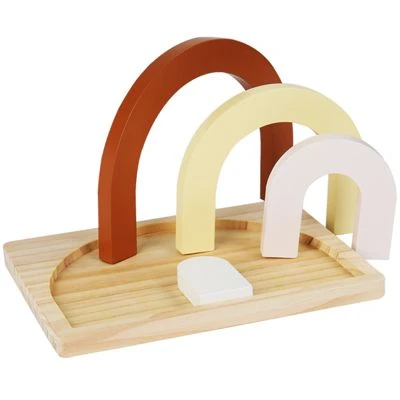 Früherziehungsspielzeug Zur Formerkennung Für Kinder Bogen, Der Regenbogen-Ziegel Baut 5 Früherziehungsspielzeug Zur Formerkennung Für Kinder Bogen, Der Regenbogen-Ziegel Baut – Bild 3