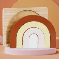 Früherziehungsspielzeug Zur Formerkennung Für Kinder Bogen, Der Regenbogen-Ziegel Baut 13 Früherziehungsspielzeug Zur Formerkennung Für Kinder Bogen, Der Regenbogen-Ziegel Baut -Otto 28983261 06