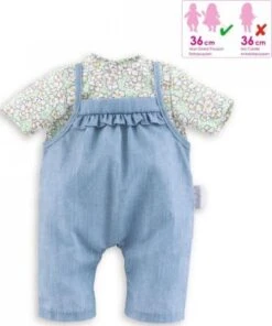 Corolle Mon Grand Poupon Overall & Bluse Babypuppe 36 Cm -Otto 29007211 03