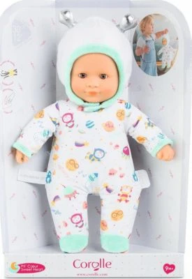 Corolle Mon Doudou Sweetheart / Astronaut / Weichkörperpuppe Mit Kapuze / Namensetikett /Vanilleduft / 30cm / Für Kinder Ab 9 Monaten Geeignet 4 Corolle Mon Doudou Sweetheart / Astronaut / Weichkörperpuppe Mit Kapuze / Namensetikett /Vanilleduft / 30cm / Für Kinder Ab 9 Monaten Geeignet – Bild 2