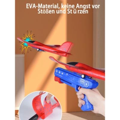 Syntek Kinderspielzeug Flugzeug Fliegendes Spielzeugflugzeug Aus Schaumstoff 5 Syntek Kinderspielzeug Flugzeug Fliegendes Spielzeugflugzeug Aus Schaumstoff – Bild 3